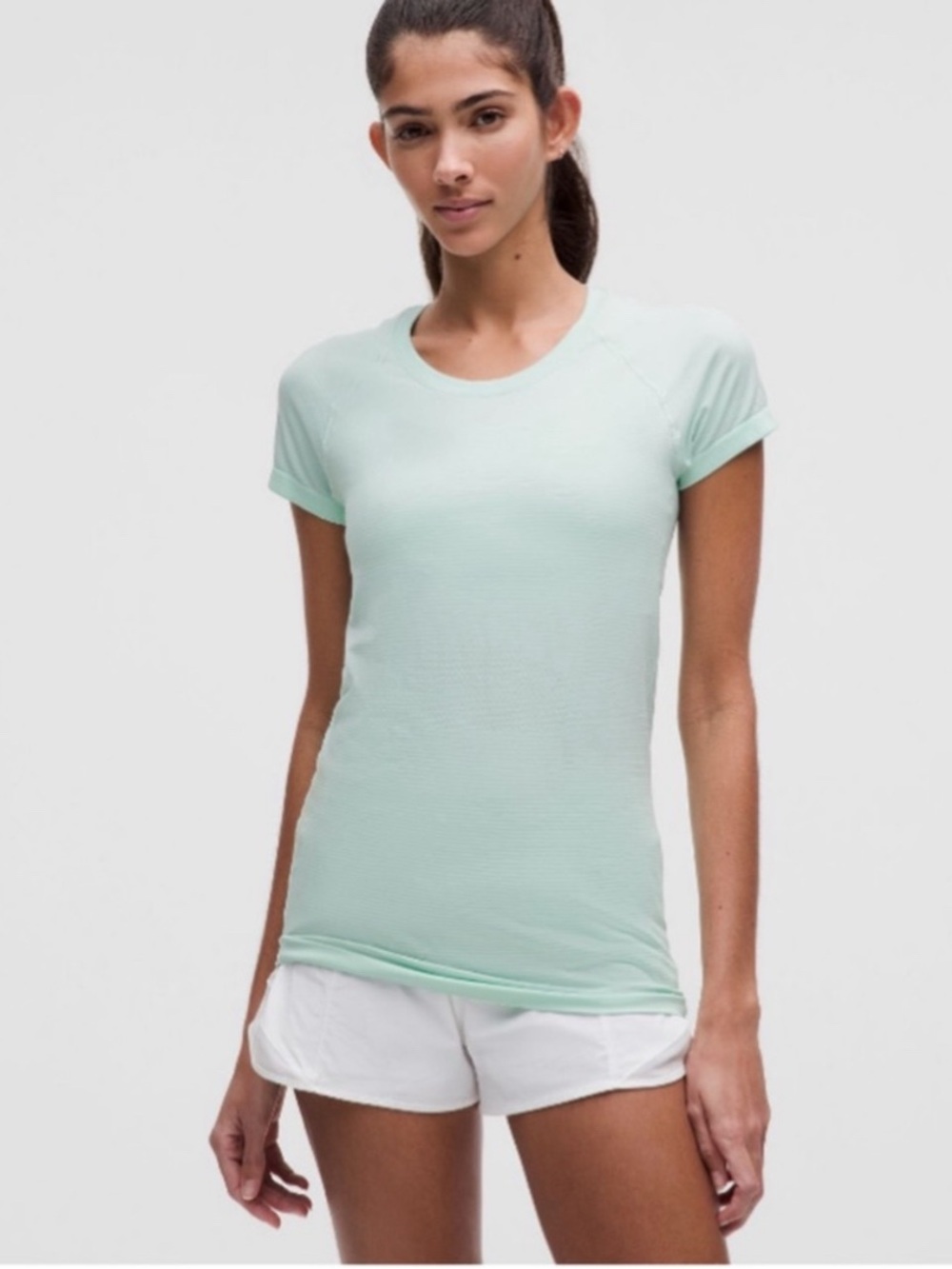 Light Mint Crewneck Women's Tee
